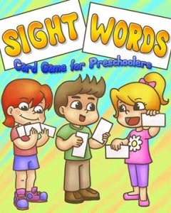 Sight words card games