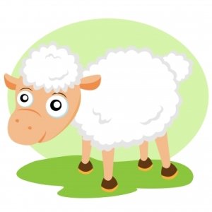 Mary had a little lamb, classic favorite preschool song - TicTacTeach.com