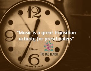 Music is a great transition activity for preschoolers: https://tictacteach.com/preschool-songs/