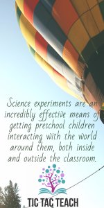 Benefits of Science Experiments www.tictacteach.com